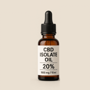 l'huile de CBD pure isolate 20